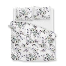 Zo! Home Dekbedovertrek Celia (Flanel) - White