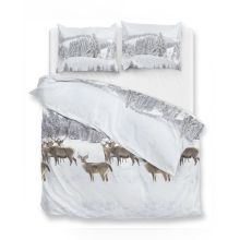 Zo! Home Dekbedovertrek Cervo (Flanel) - White