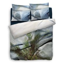 HnL Dekbedovertrek Dewy - Litsjumeaux XL - 260x200/220 cm - Blauw