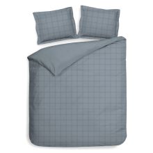 Heckettlane Dekbedovertek Diamante - Colonial Blue