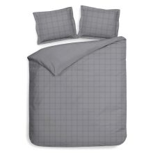 Heckettlane Dekbedovertek Diamante - Glacier Grey