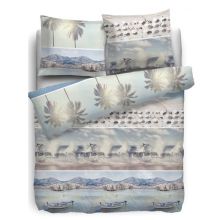 HnL Pure Cotton Dekbedovertrek Dya - Litsjumeaux - 240x200/220 cm - Blue