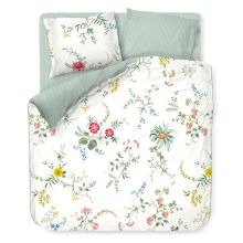 Pip Studio Dekbedovertrek Fleur Grandeur - White