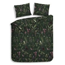 Heckettlane Dekbedovertek Florian (Flanel) - Dark Green
