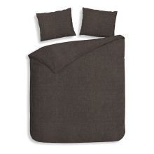 Heckettlane Dekbedovertek Franela (Flanel) - Coffee Quartz