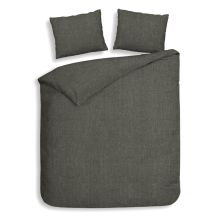 Heckettlane Dekbedovertrek Franela (Flanel) - Frost Grey