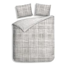 Heckettlane Dekbedovertek Helgi - Grey