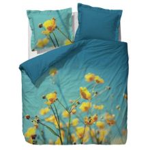 Essenza Dekbedovertrek Mille - Tweepersoons - 200x200/220 cm - Blauw