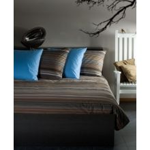 Damai Dekbedovertrek Padua (flanel) - Litsjumeaux - 240x200/220 cm - Brown