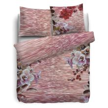 HnL Refined Dekbedovertrek Roxy - Eenpersoons - 135x200 + 80x80 cm - Roze