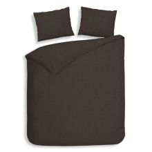 Heckettlane Dekbedovertek Spina (Flanel) - Coffee Quartz