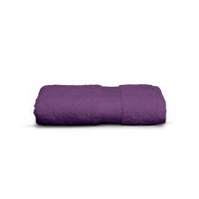 Twentse Damast Badtextiel Uni - Handdoek - 50x100 cm - Violet