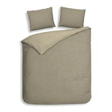 Heckettlane Dekbedovertek Vafala - Pale Khaki