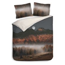 Heckettlane Dekbedovertrek Wilsey - Dark Grey