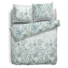 HnL Refined Dekbedovertrek Zico - Litsjumeaux - 240x200/220 cm - Groen
